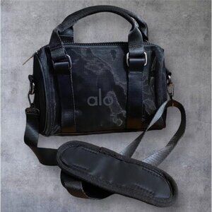 Alo Sheer Mini Duffle Bags - Black - NEW